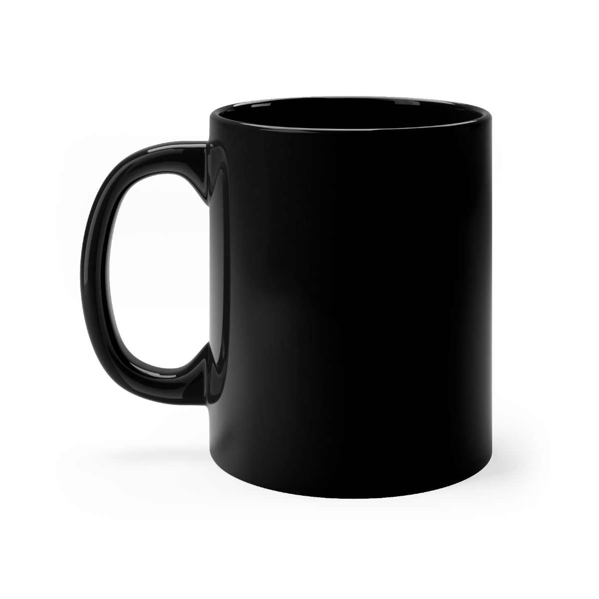 Faith Over Fear Black Mug