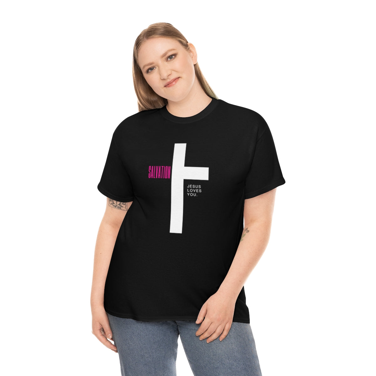 Salvation Unisex Heavy Cotton Tee| Christian Tees