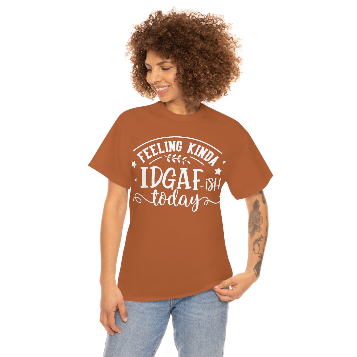 IDGAF-ish Today Unisex Heavy Cotton Tee