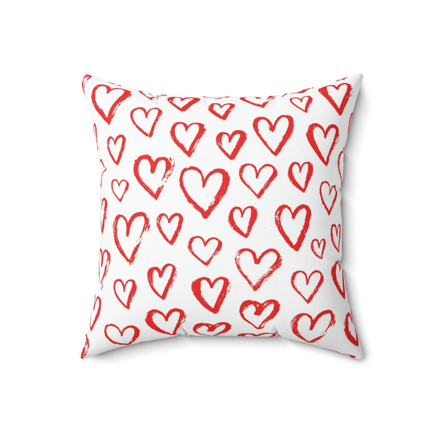 Valentine's Heart Square Pillow