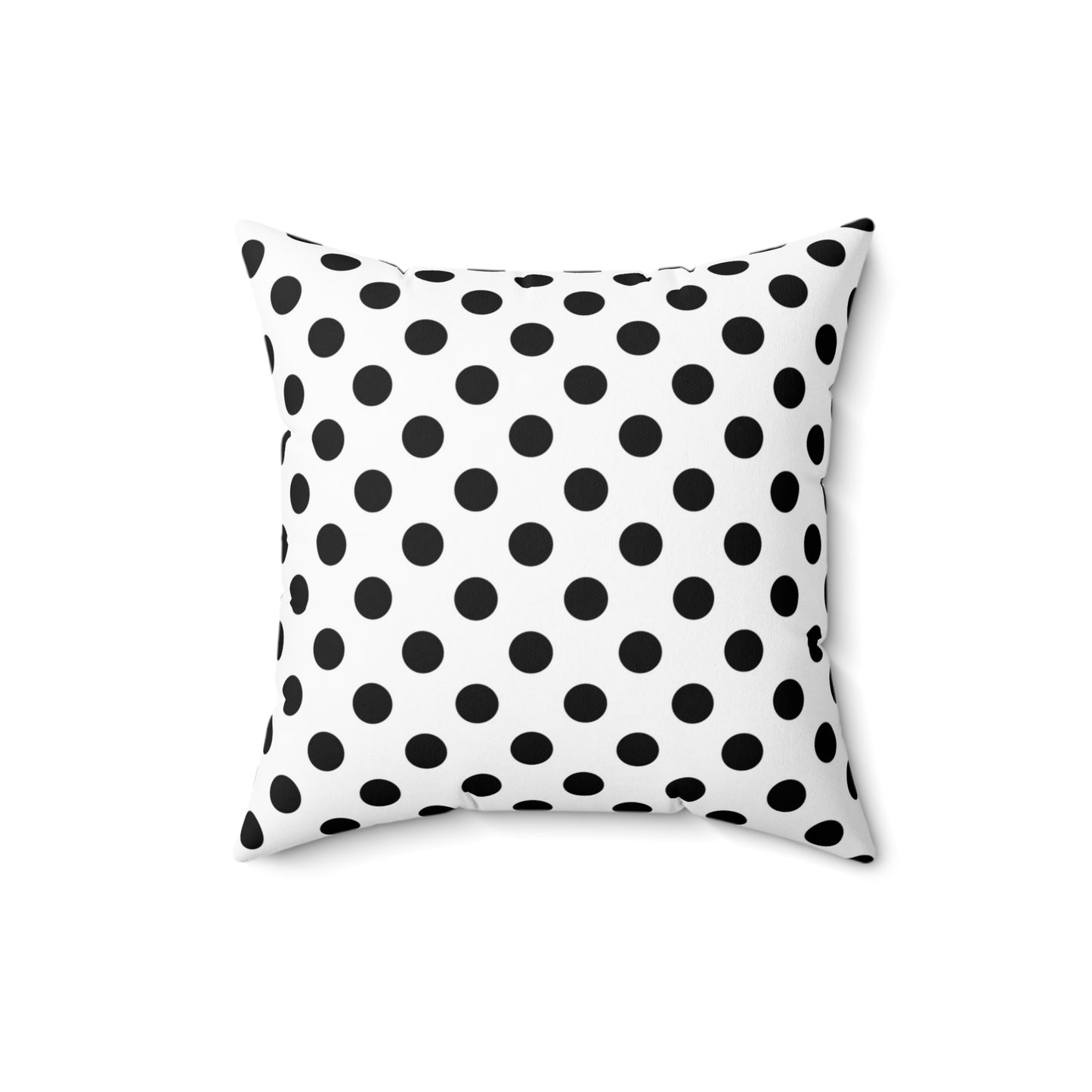 Tie Me Up Faux Suede Square Pillow