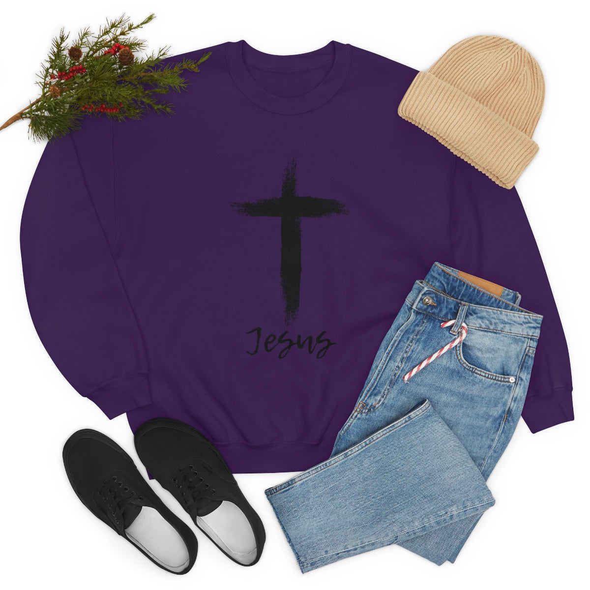 Jesus Unisex Heavy Blend™ Crewneck Sweatshirt