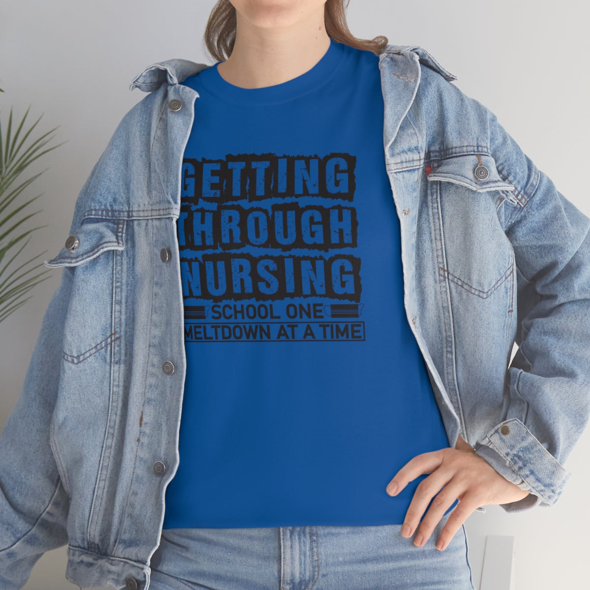 Nursing School Unisex Heavy Cotton Tee| Tees for Nurses