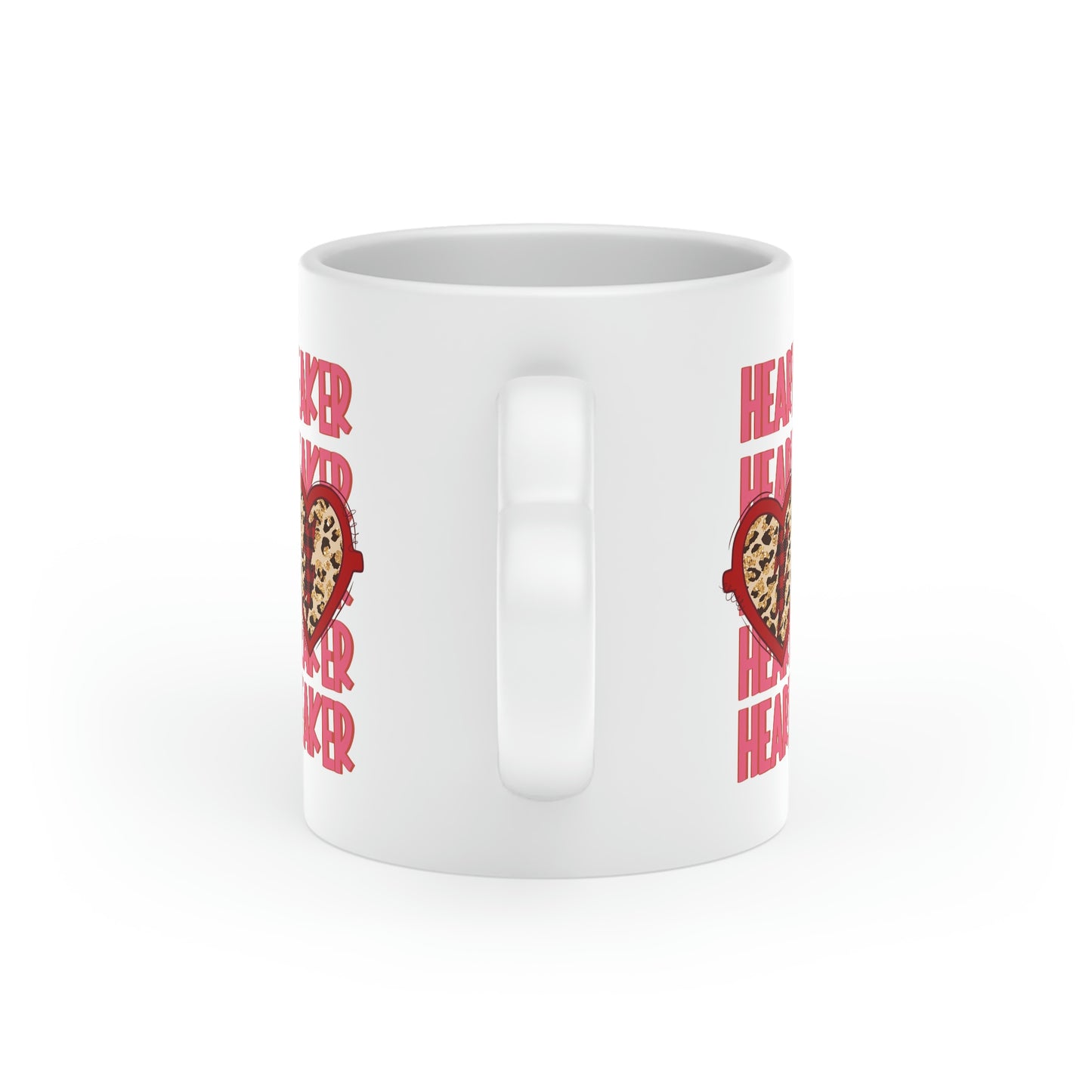 Heart Breaker Heart-Shaped Mug