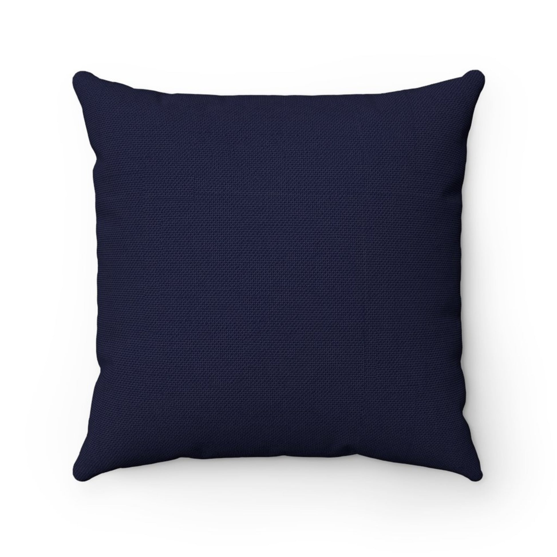 Navy and Gold Kiss Square Pillow-Home Decor-Epitome of Beaute