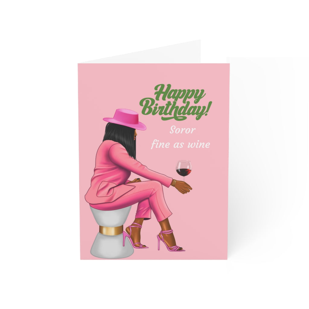 Happy Birthday, Soror Greeting Cards (1, 10, 30, and 50pcs)