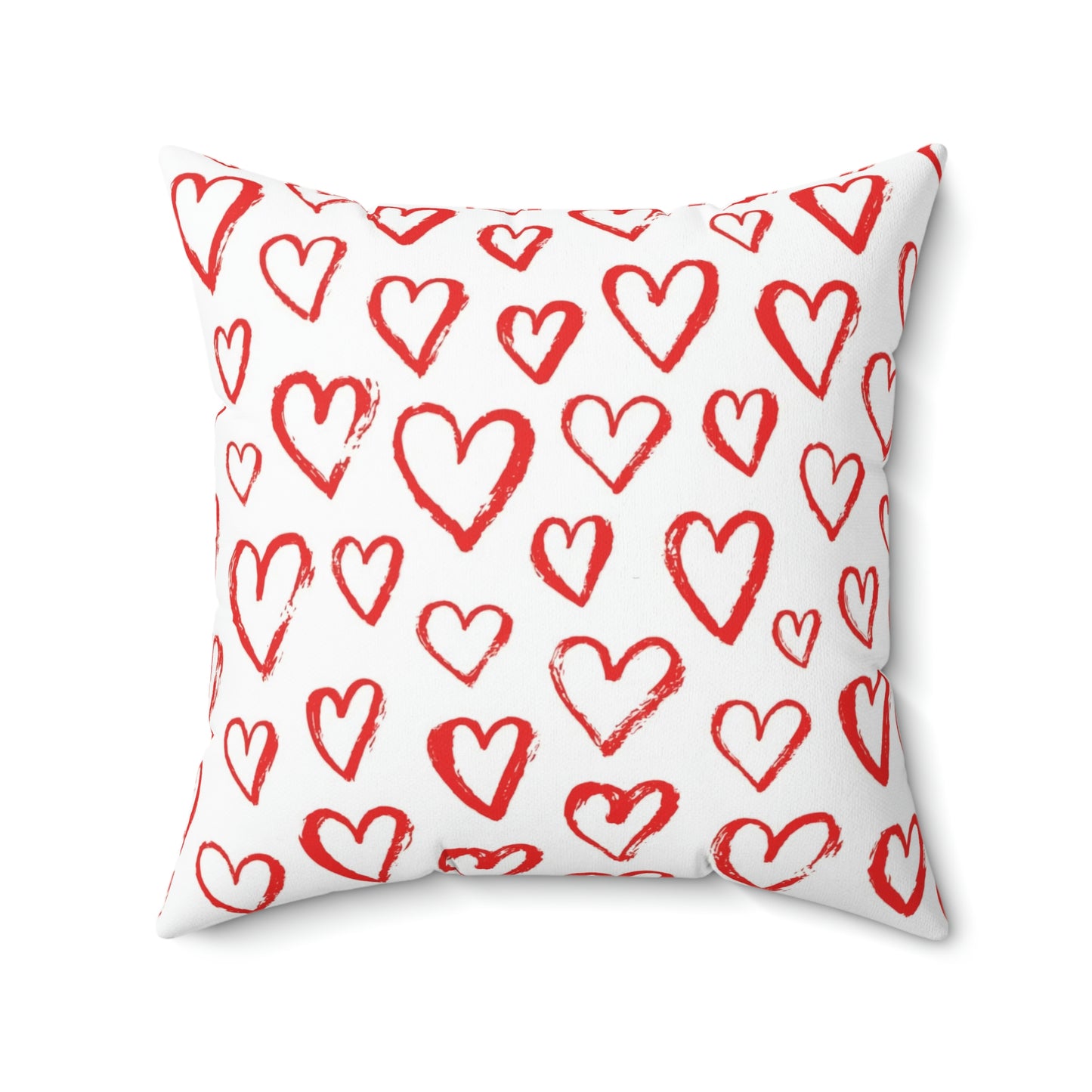 Valentine's Heart Square Pillow