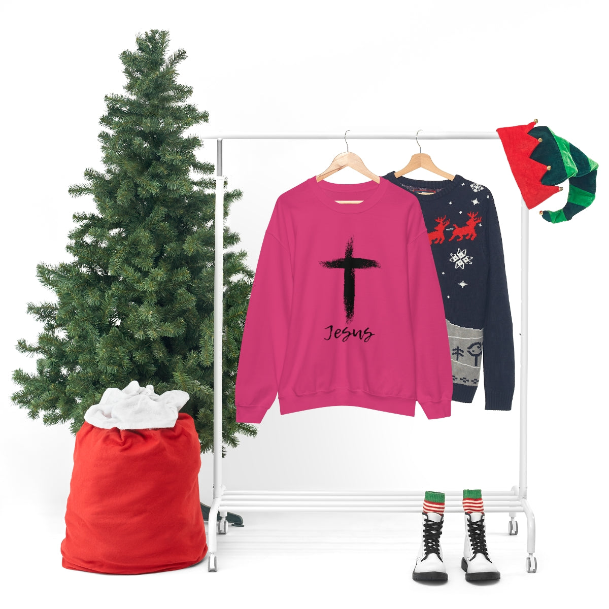 Jesus Unisex Heavy Blend™ Crewneck Sweatshirt