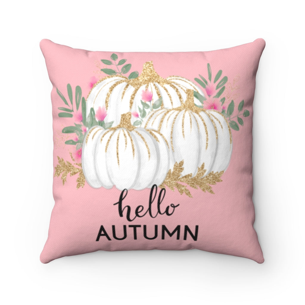 Hello Autumn Square Pillow