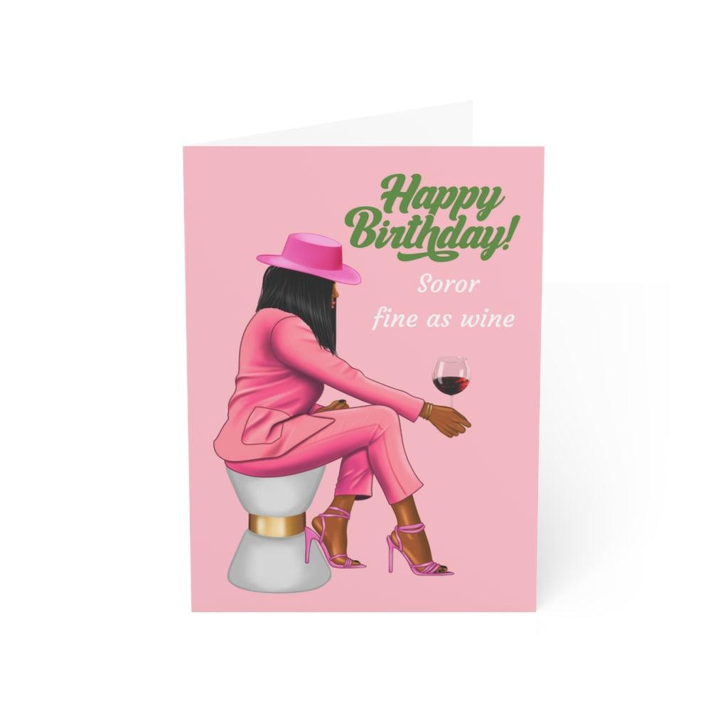 Happy Birthday, Soror Greeting Cards (1, 10, 30, and 50pcs)