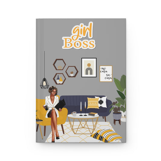 Girl Boss Hardcover Journal Matte