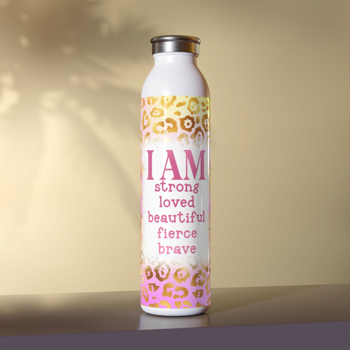 I AM Slim Water Bottle