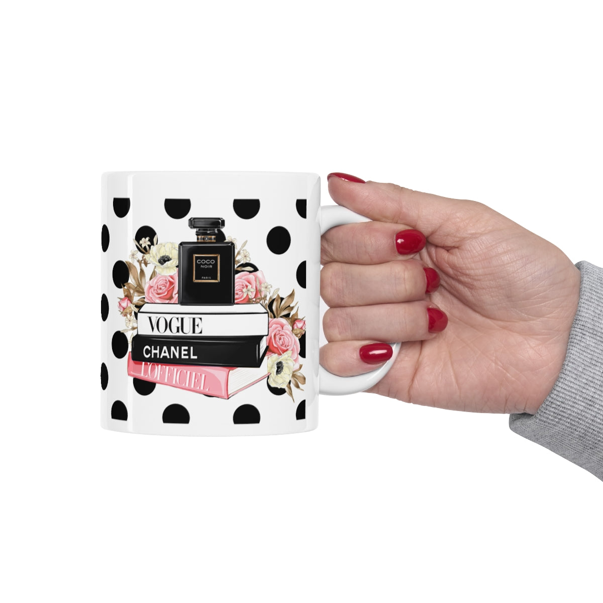 Coco Chanel Polka Dot Mug