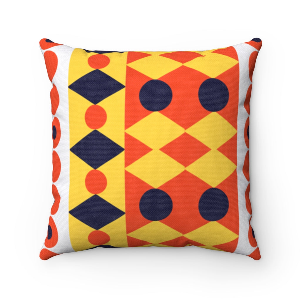 Spun Polyester Square Pillow - Epitome of Beaute'