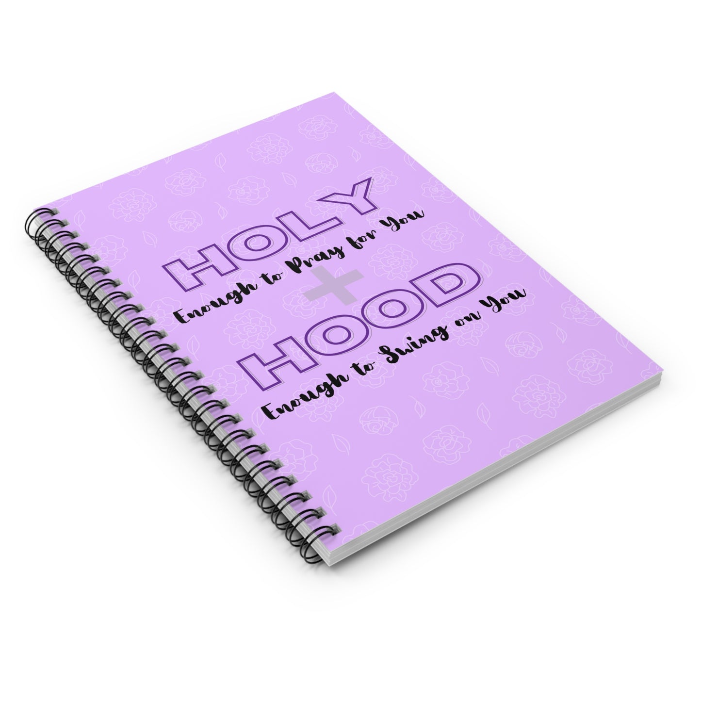 Holy and Hood Spiral Notebook