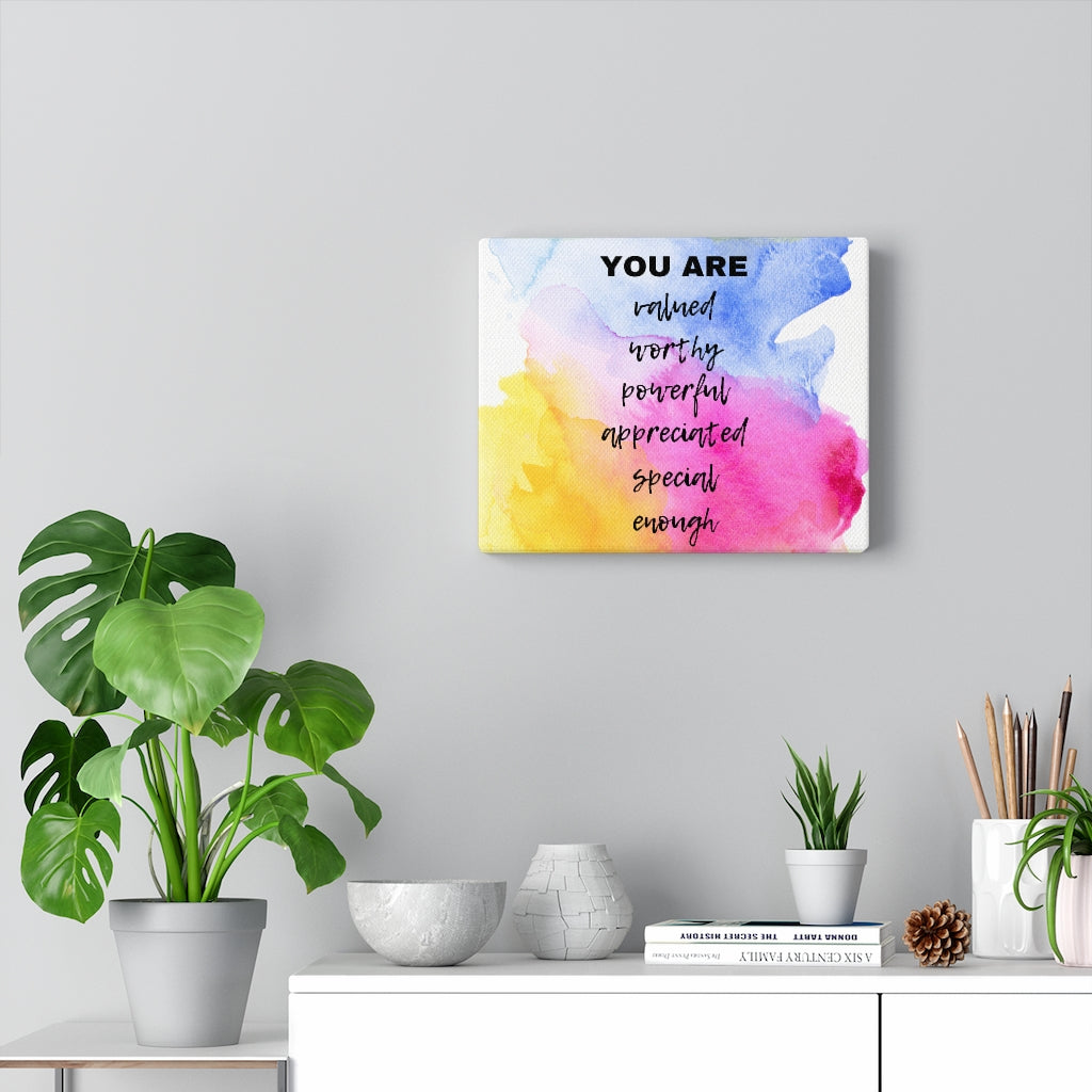 You Are Wall Canvas