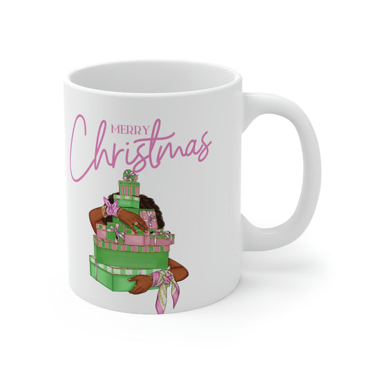 AKA Soror Christmas Ceramic Mug