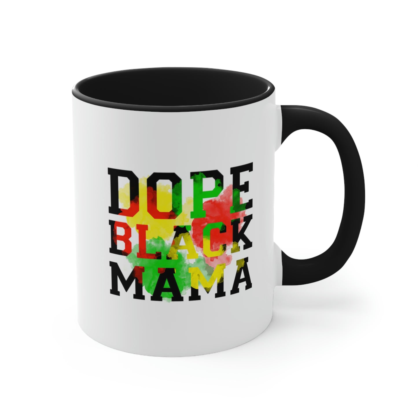 Dope Black Mama Accent Coffee Mug