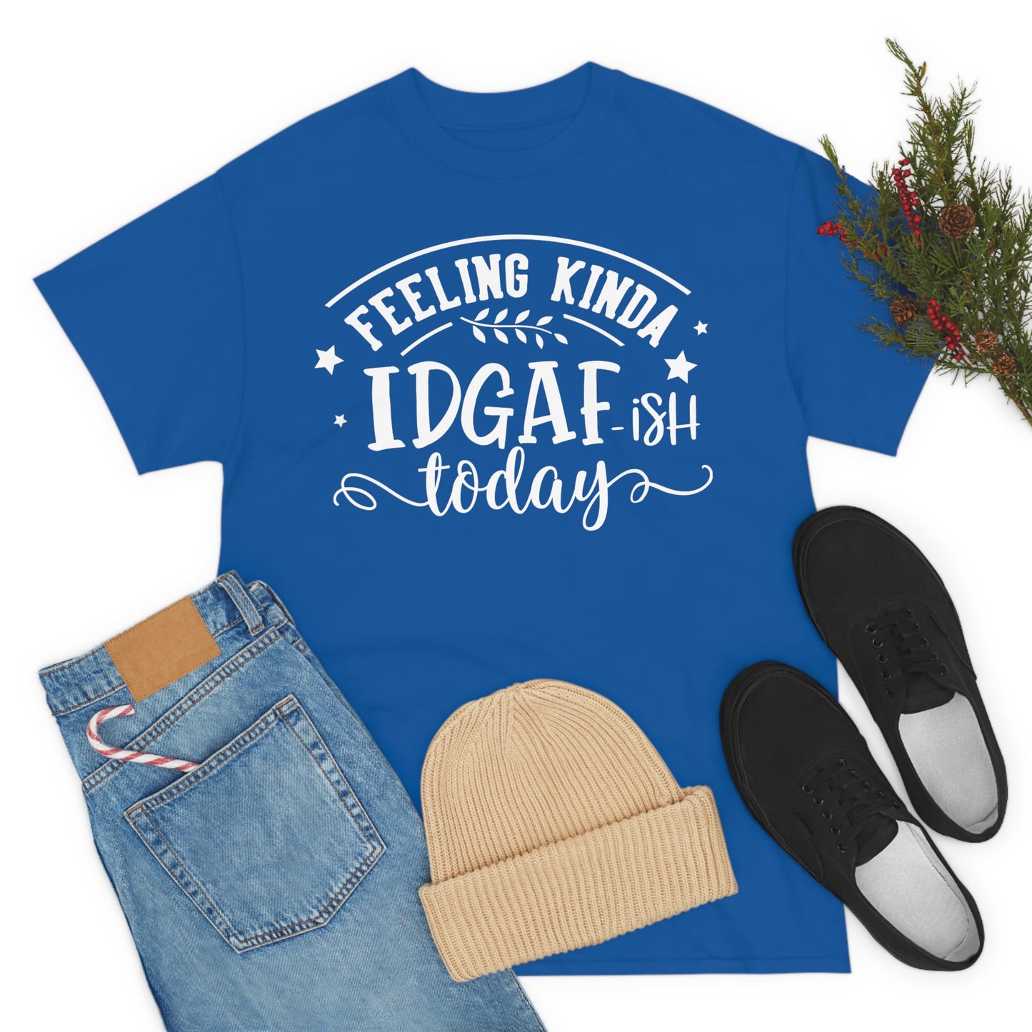 IDGAF-ish Today Unisex Heavy Cotton Tee