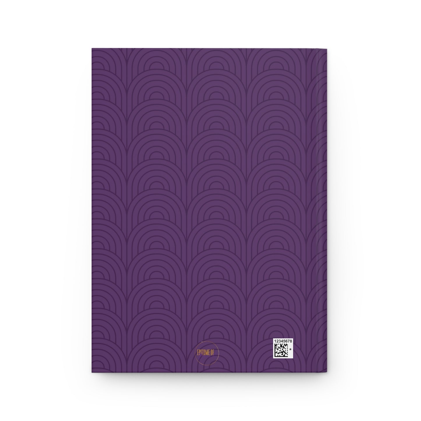 Thinking of a Masterplan Hardcover Journal (purple)