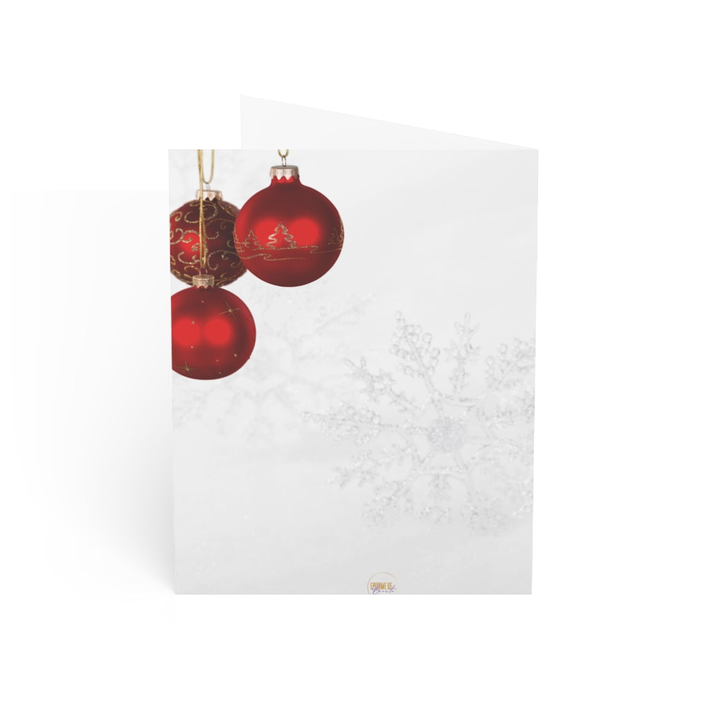 Delta Soror Christmas Cards| Folded Greeting Cards (1, 10, 30, and 50pcs)