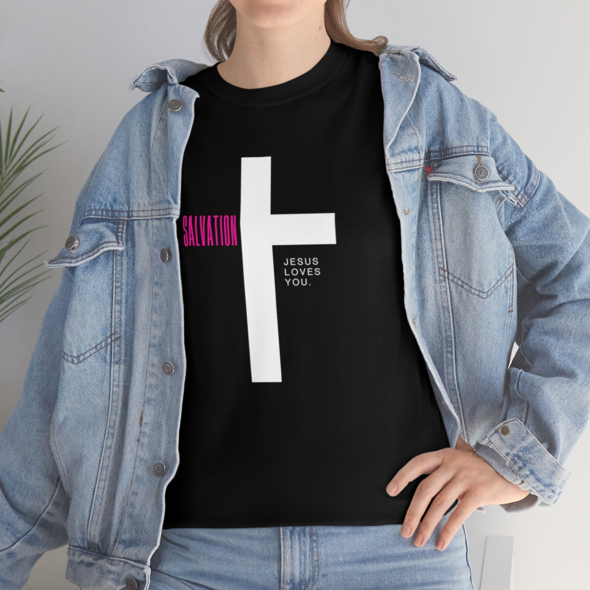 Salvation Unisex Heavy Cotton Tee| Christian Tees