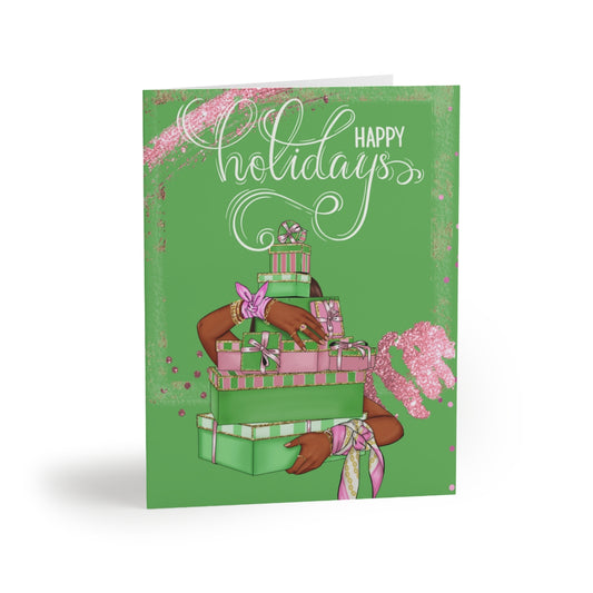 Happy Holidays Greeting cards| AKA Soror Holiday Cards|