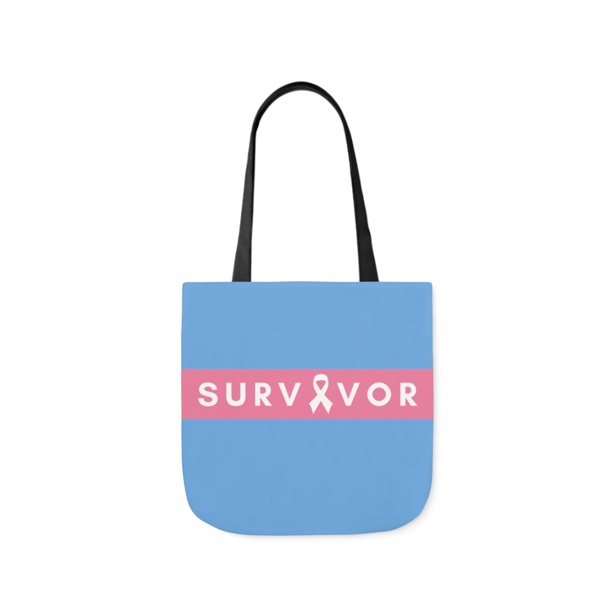 Survivor Canvas Tote Bag| Breast Cancer Awareness Tote Bag