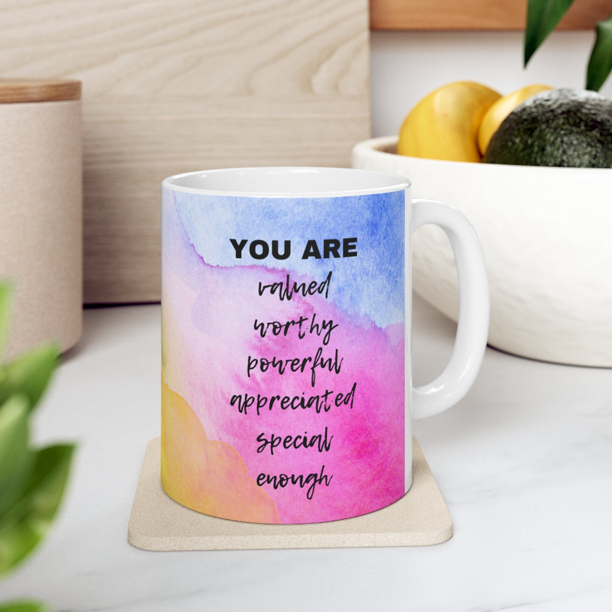 You Are Enough Ceramic Mug