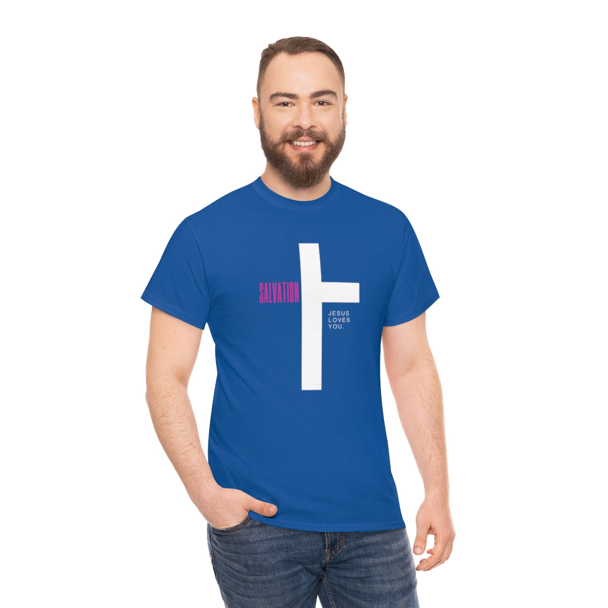 Salvation Unisex Heavy Cotton Tee| Christian Tees