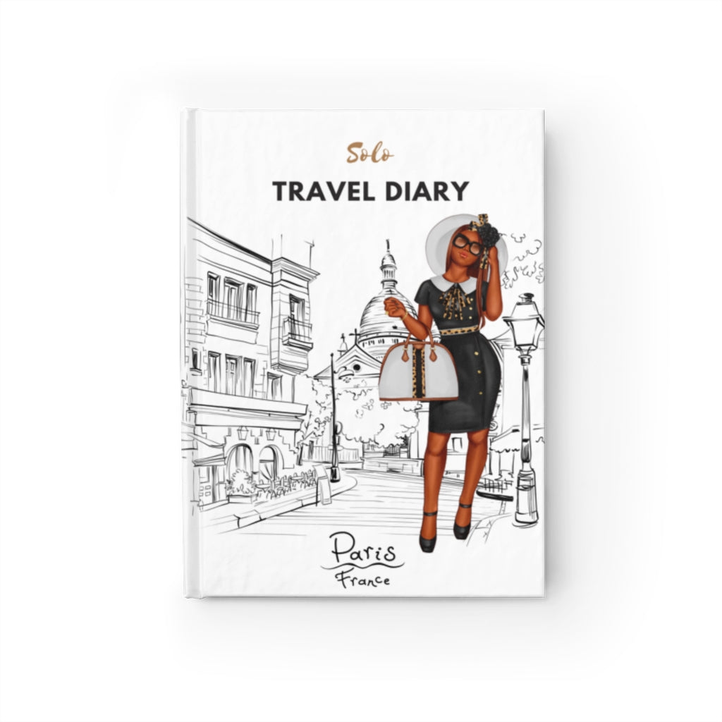 Travel Paris Black Journal - Blank-Paper products-Epitome of Beaute