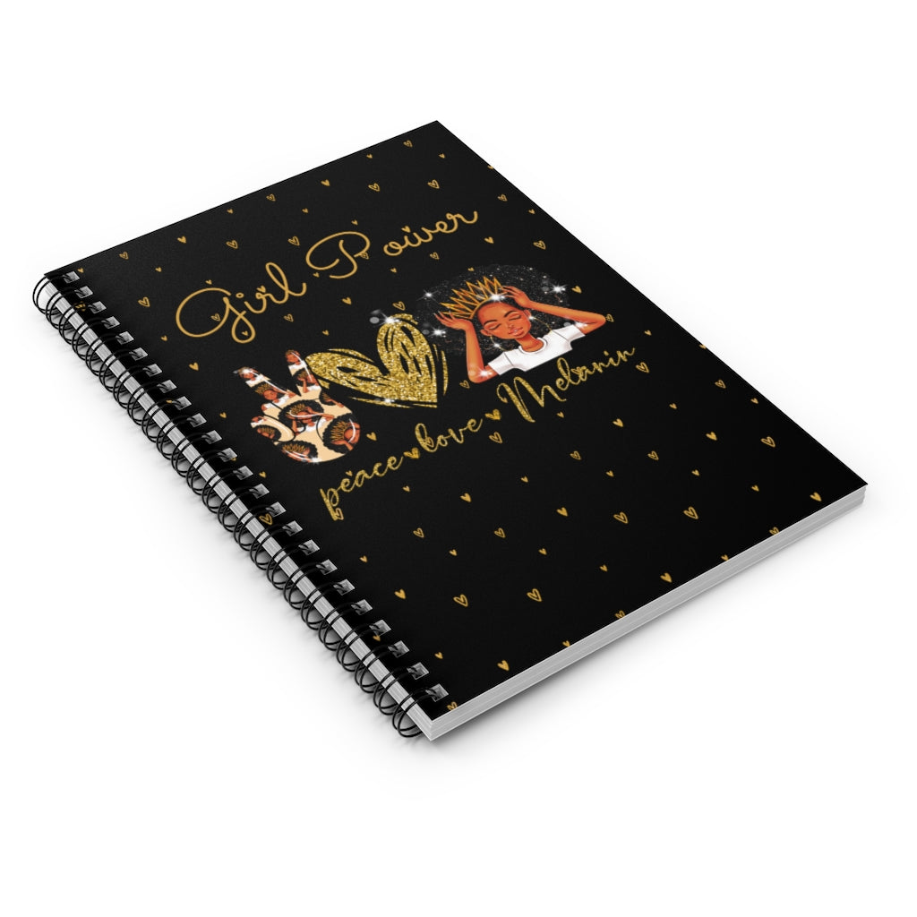 Girl Power Spiral Notebook-Notebook-Epitome of Beaute