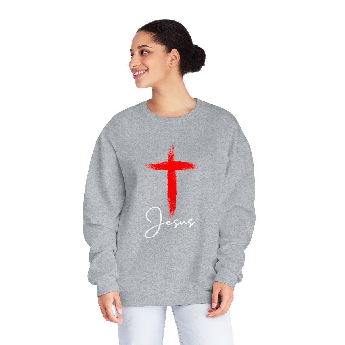 The Cross Unisex NuBlend® Crewneck Sweatshirt