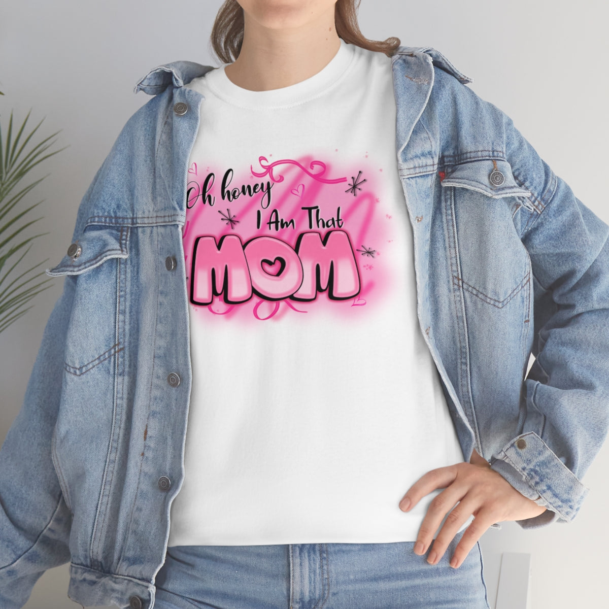 I AM That MOM Heavy Cotton Tee| Tees for Mom