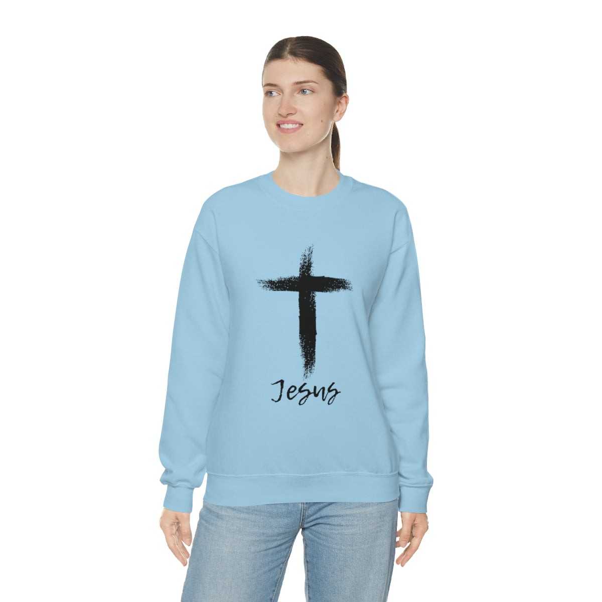 Jesus Unisex Heavy Blend™ Crewneck Sweatshirt