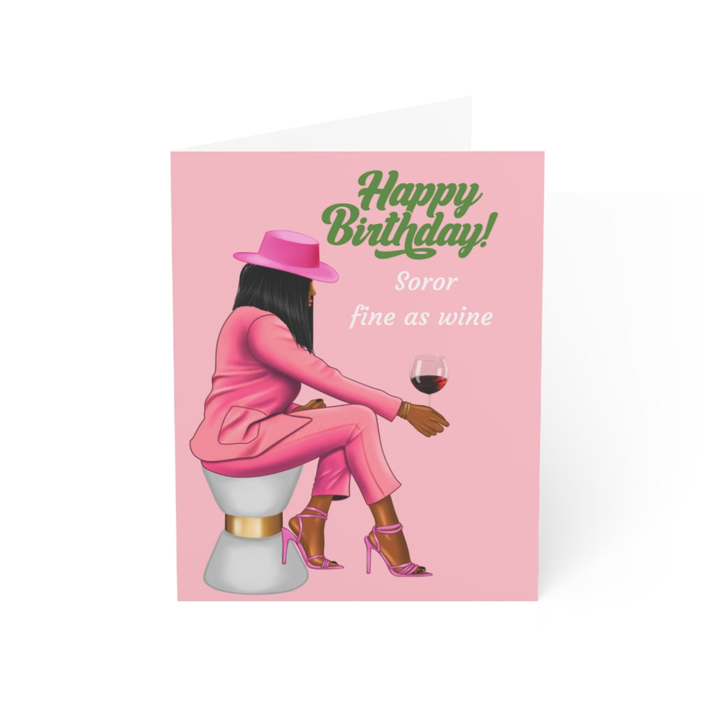 Happy Birthday, Soror Greeting Cards (1, 10, 30, and 50pcs)