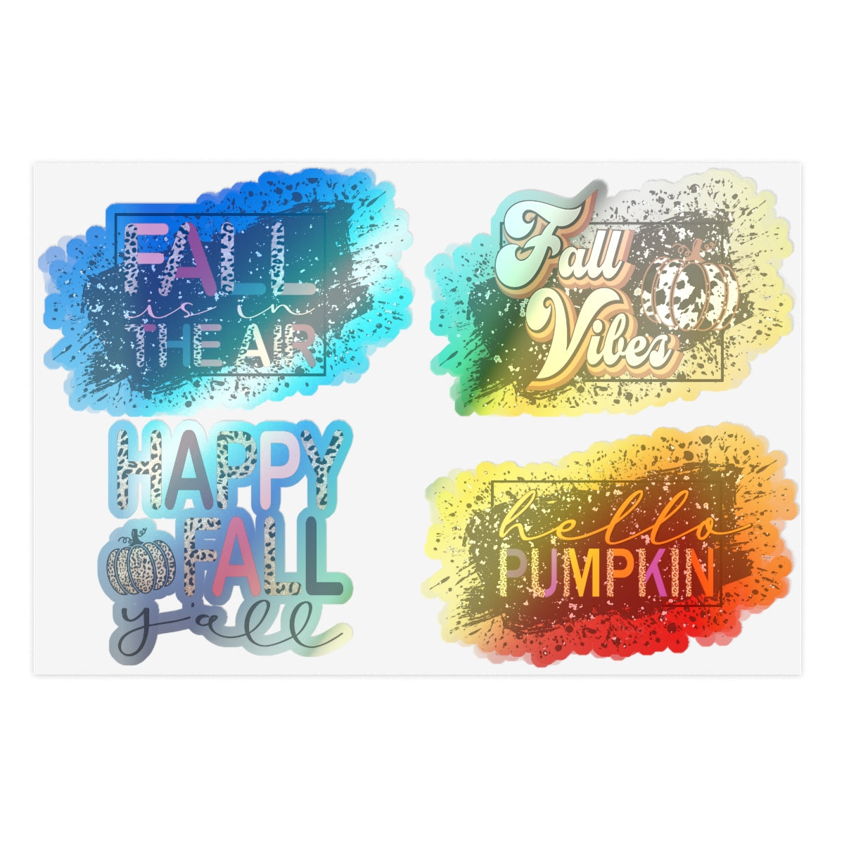 Fall Season Sticker Sheets