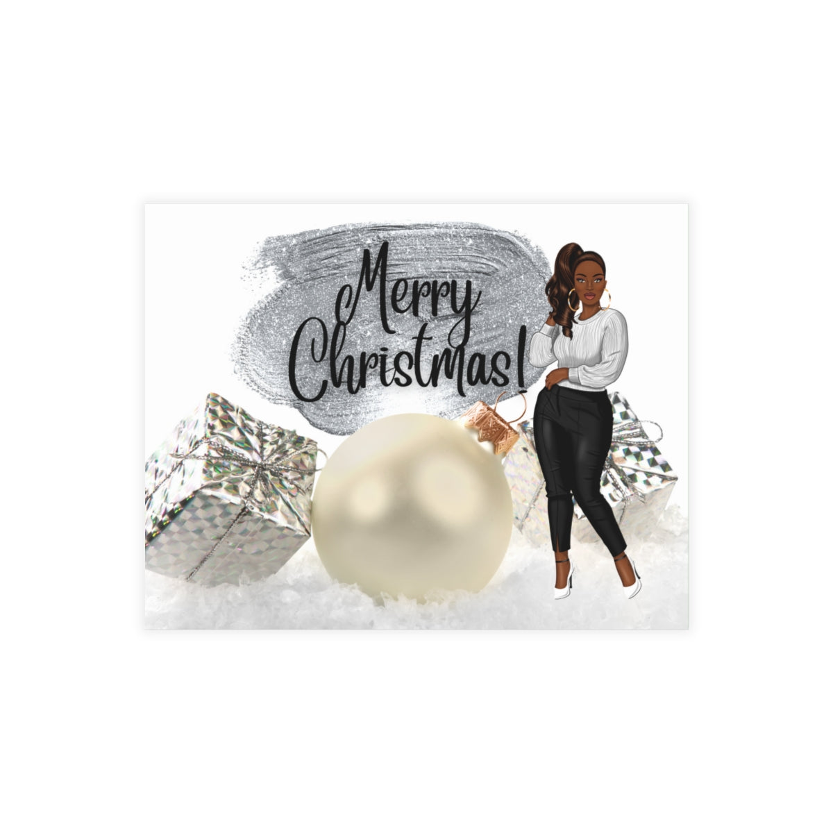 Merry Christmas Greeting Cards (10, 30, and 50pcs)