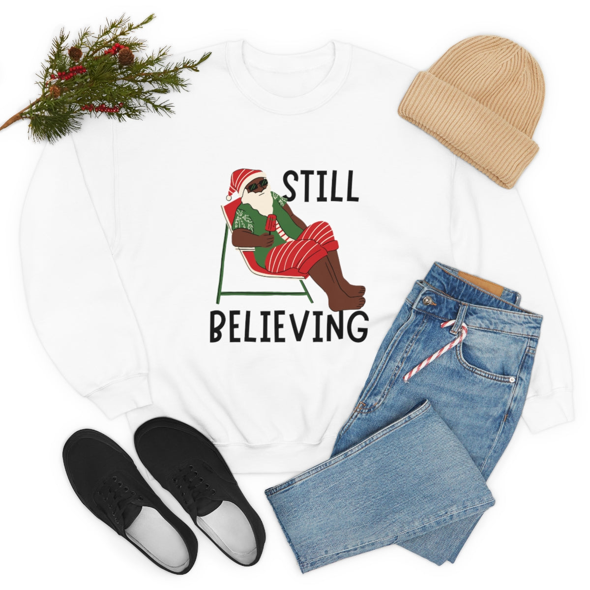 Still Believing...Christmas Unisex Heavy Blend™ Crewneck Sweatshirt