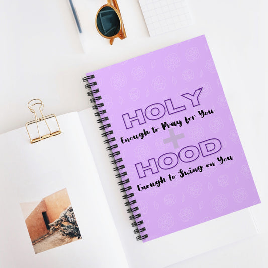 Holy and Hood Spiral Notebook