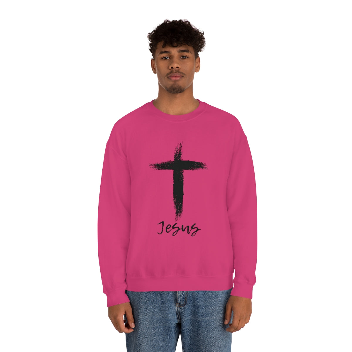 Jesus Unisex Heavy Blend™ Crewneck Sweatshirt