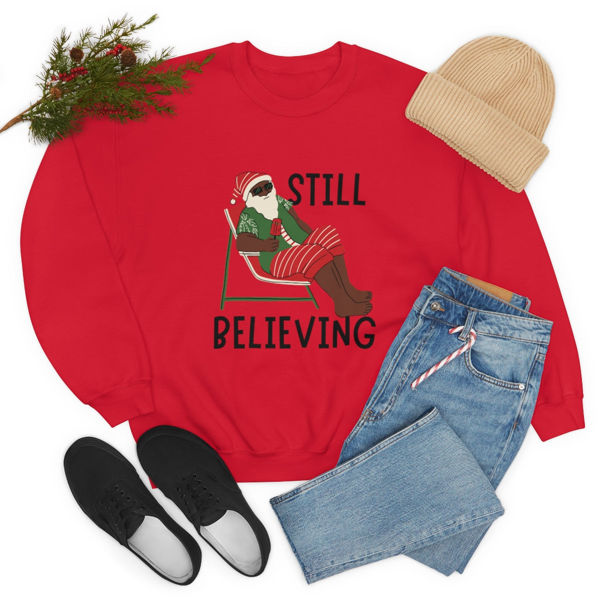 Still Believing...Christmas Unisex Heavy Blend™ Crewneck Sweatshirt