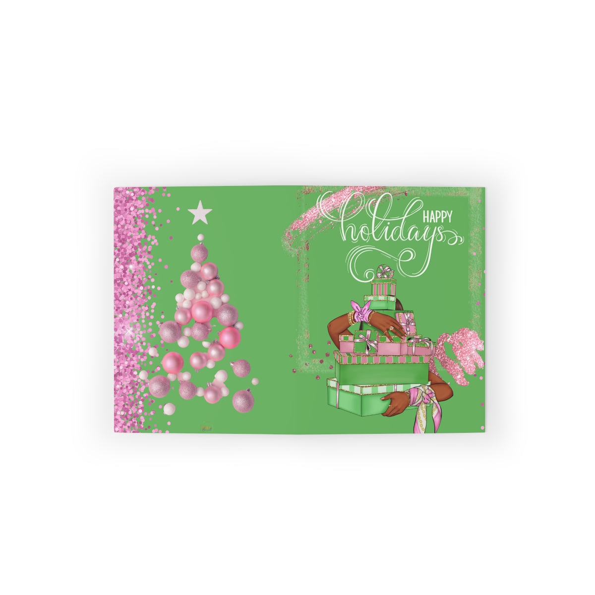 Happy Holidays Greeting cards| AKA Soror Holiday Cards|