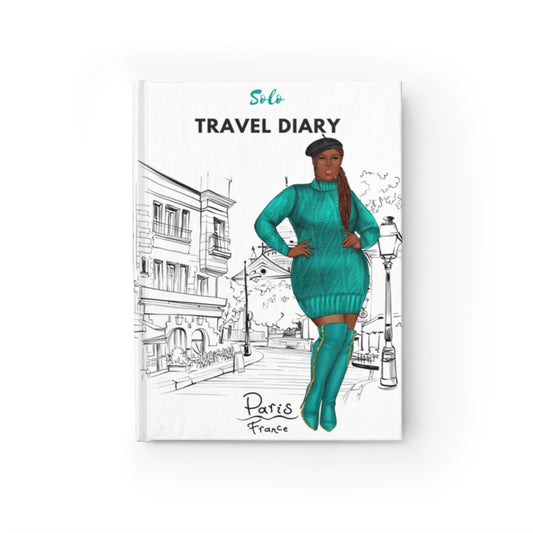 Travel Diary Journal - Teal-Paper products-Epitome of Beaute