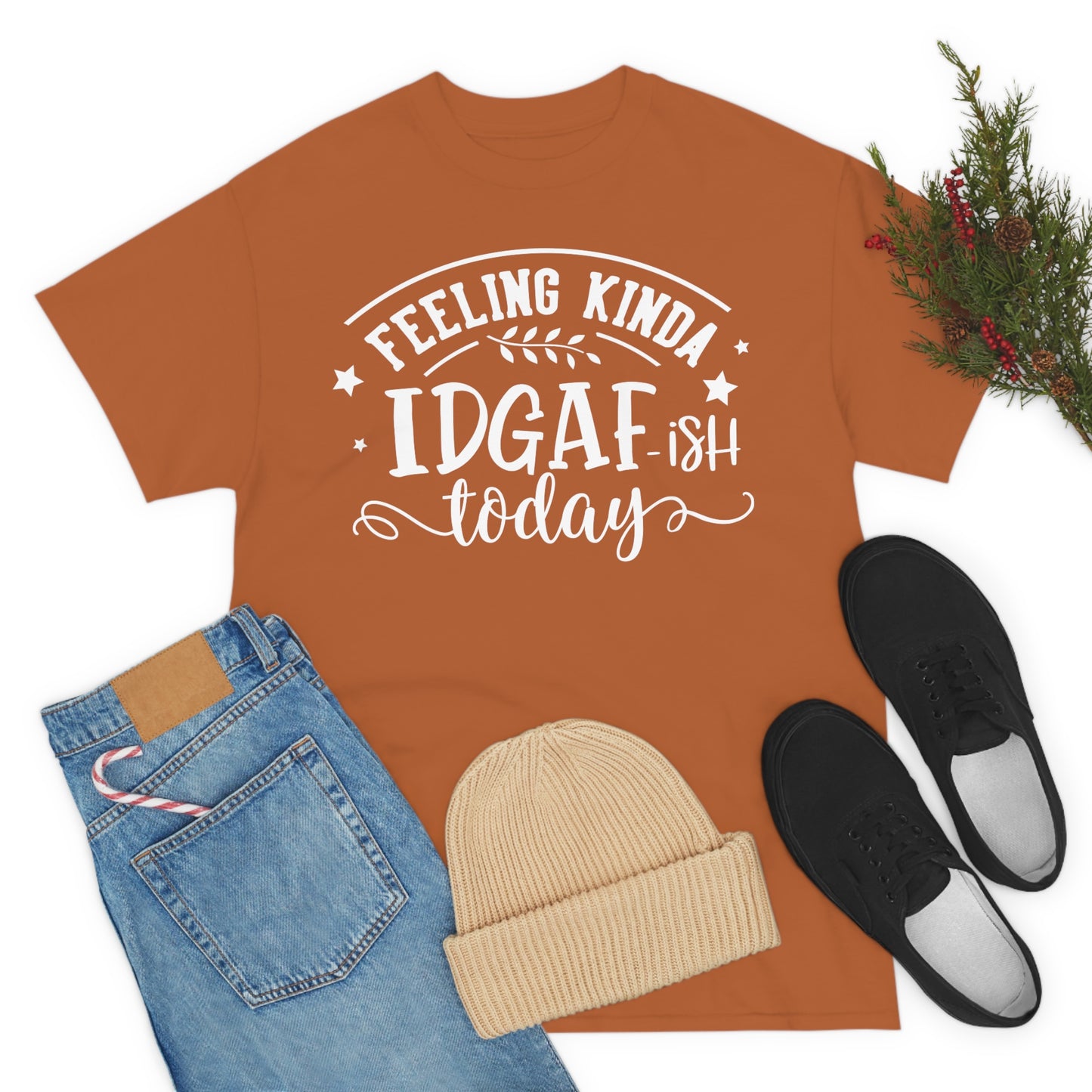 IDGAF-ish Today Unisex Heavy Cotton Tee