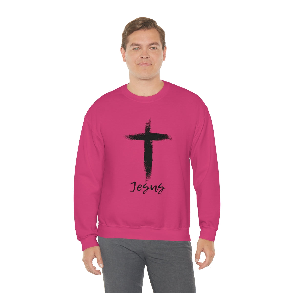 Jesus Unisex Heavy Blend™ Crewneck Sweatshirt