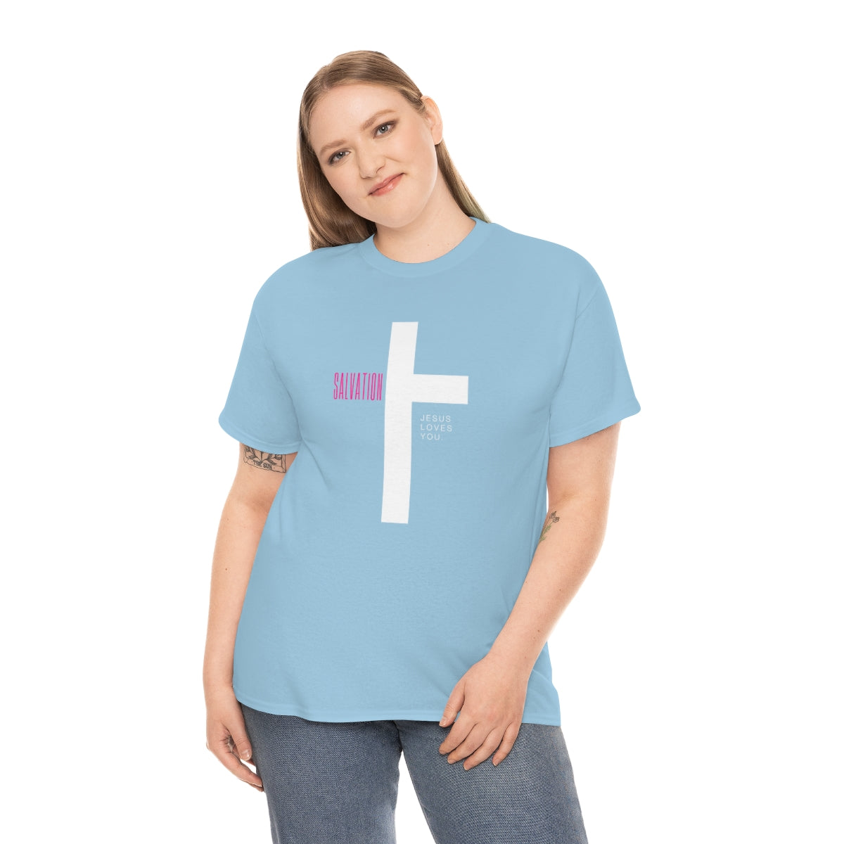 Salvation Unisex Heavy Cotton Tee| Christian Tees