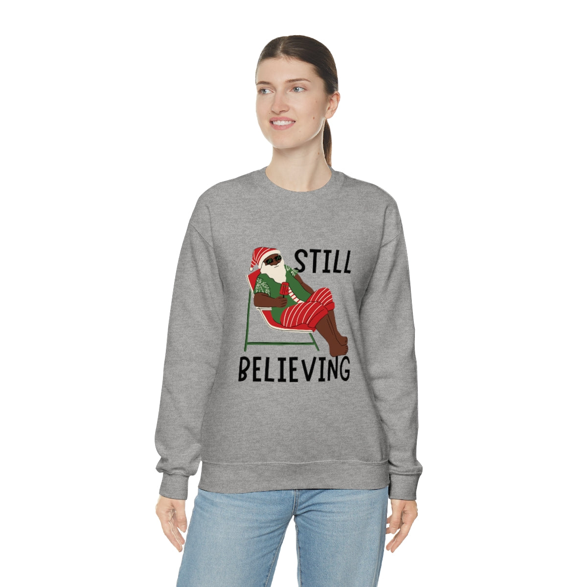 Still Believing...Christmas Unisex Heavy Blend™ Crewneck Sweatshirt