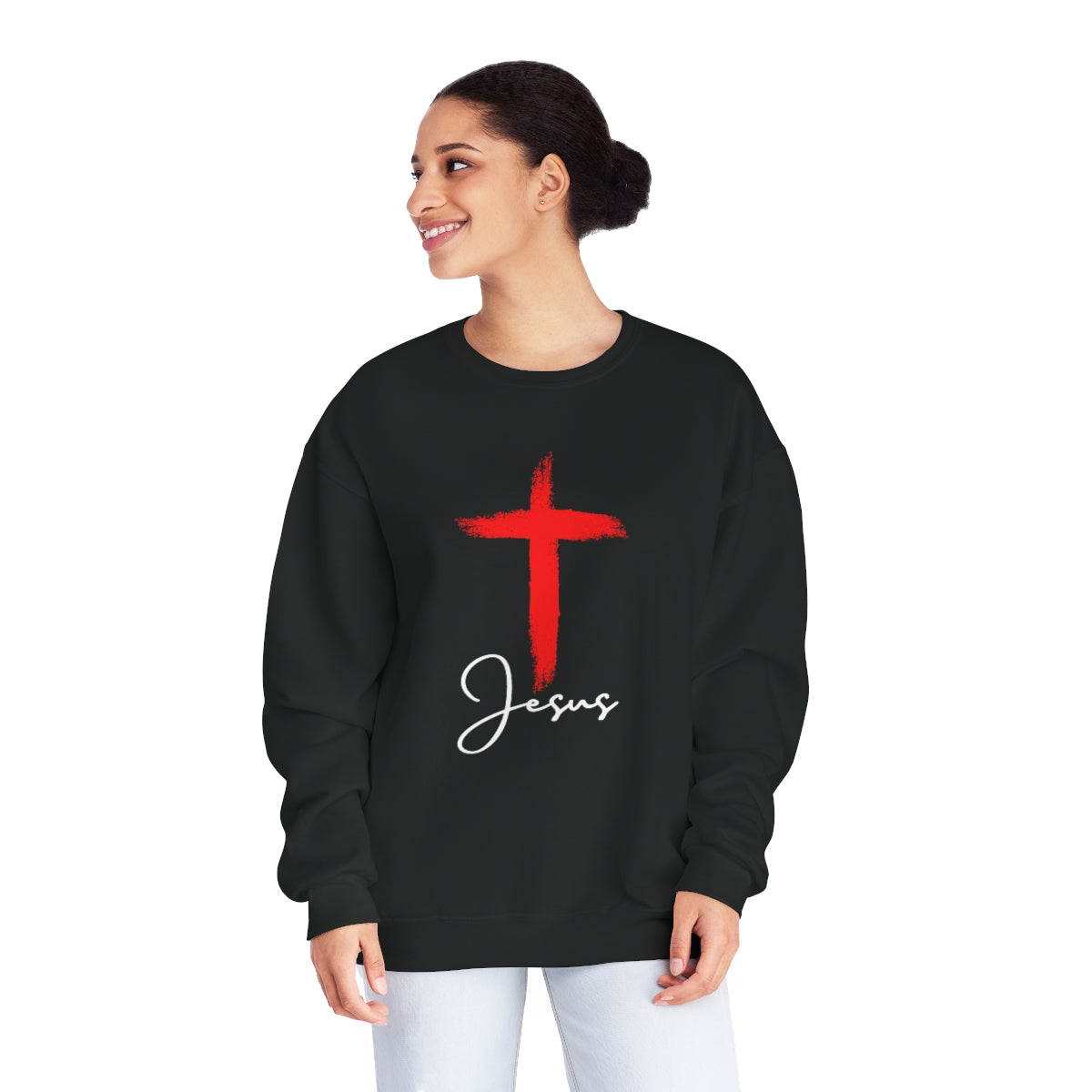 The Cross Unisex NuBlend® Crewneck Sweatshirt