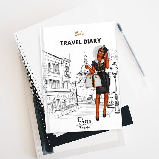 Travel Paris Black Journal - Blank-Paper products-Epitome of Beaute